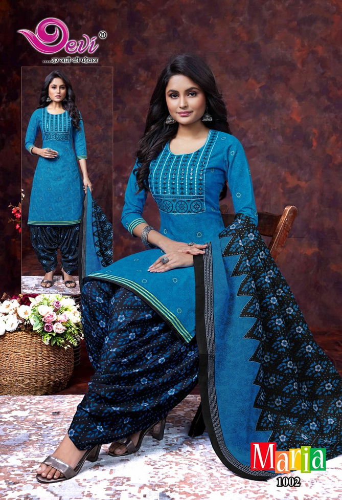 Devi Maria Indo Cotton Daily Wear Readymade Suits